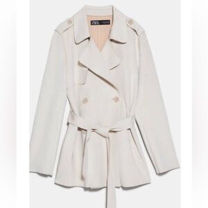 Zara Faux Suede Jacket NWOT size S